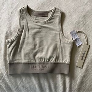 Essentials Fear Of God Women’s Wheat Sport Tank Top